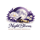 NightBloom Notary Logo